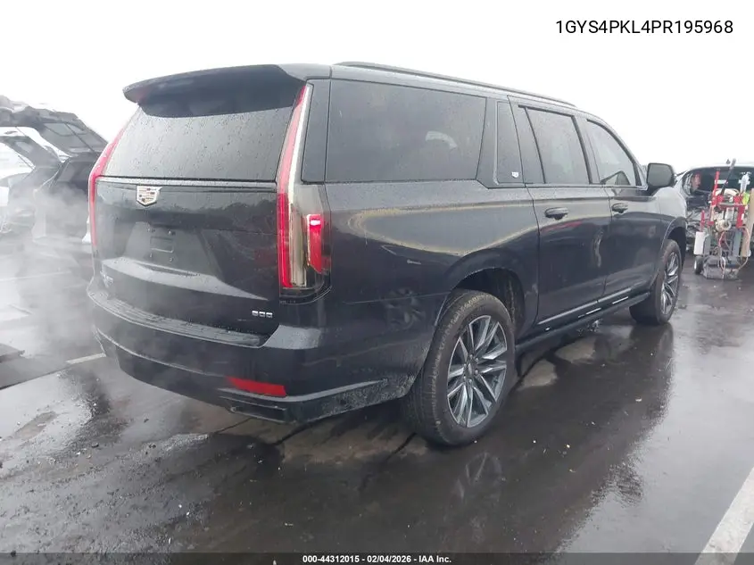 1GYS4PKL4PR195968 2023 Cadillac Escalade