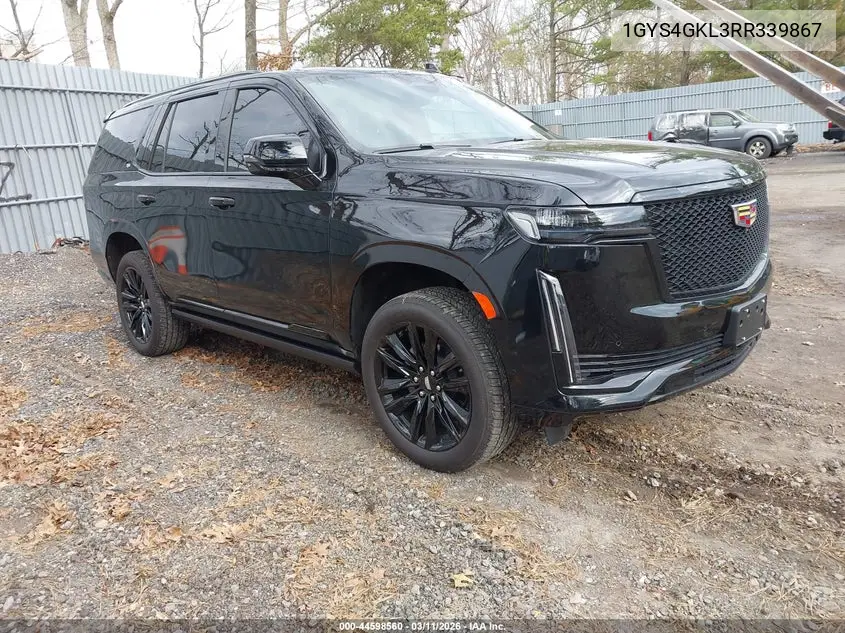 1GYS4GKL3RR339867 2024 Cadillac Escalade 4Wd Sport Platinum