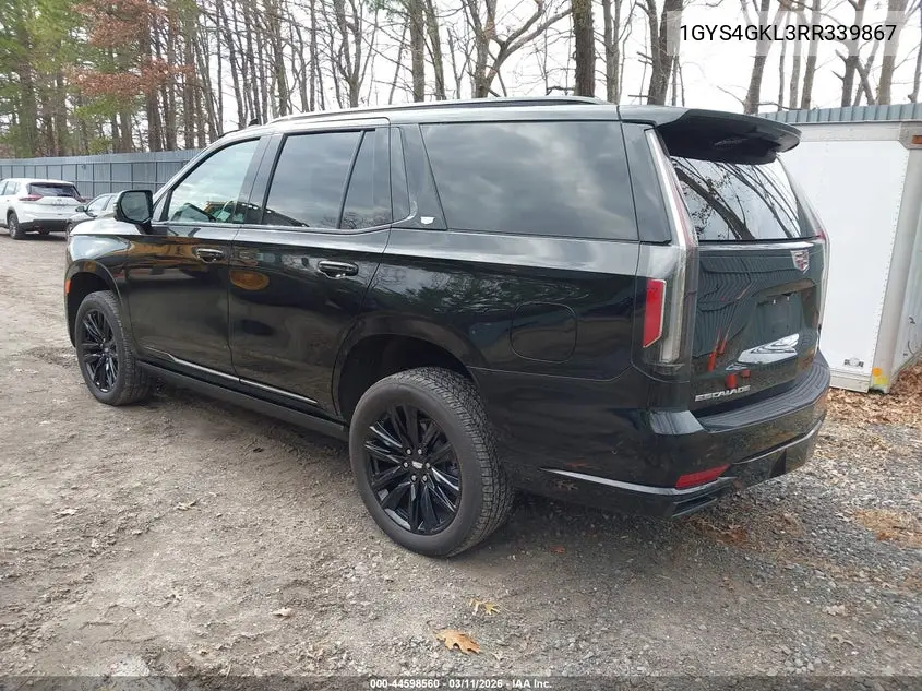 1GYS4GKL3RR339867 2024 Cadillac Escalade 4Wd Sport Platinum
