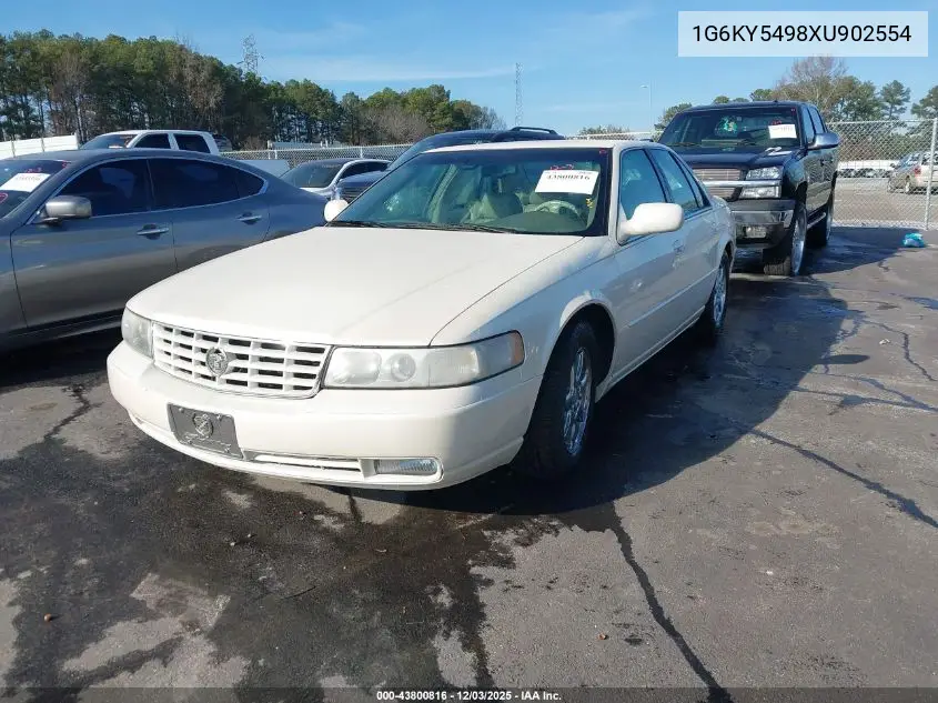 1G6KY5498XU902554 1999 Cadillac Seville Sts
