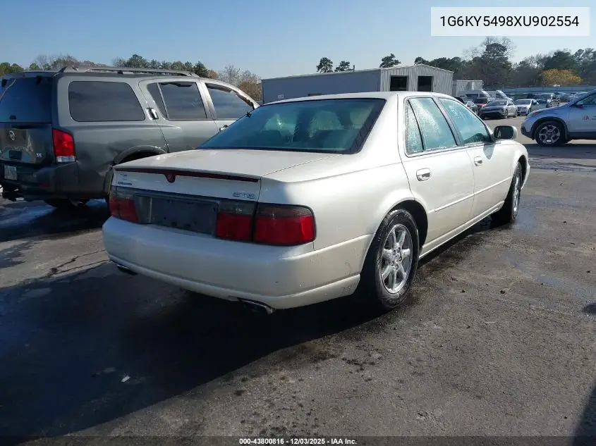 1G6KY5498XU902554 1999 Cadillac Seville Sts