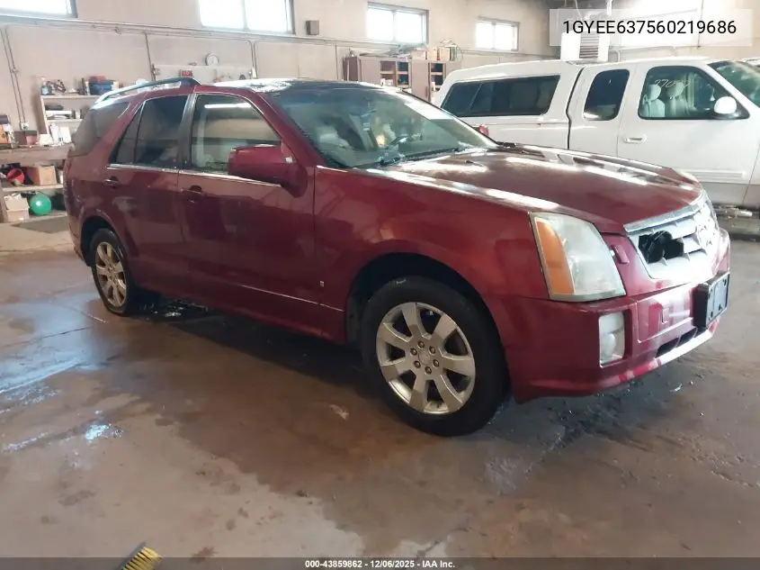 1GYEE637560219686 2006 Cadillac Srx V6