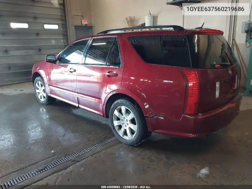 1GYEE637560219686 2006 Cadillac Srx V6