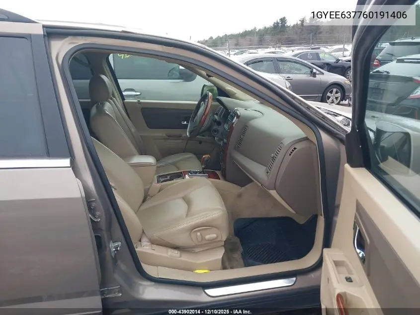 1GYEE637760191406 2006 Cadillac Srx V6