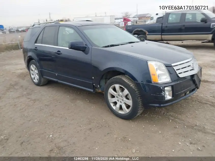 1GYEE63A170150721 2007 Cadillac Srx