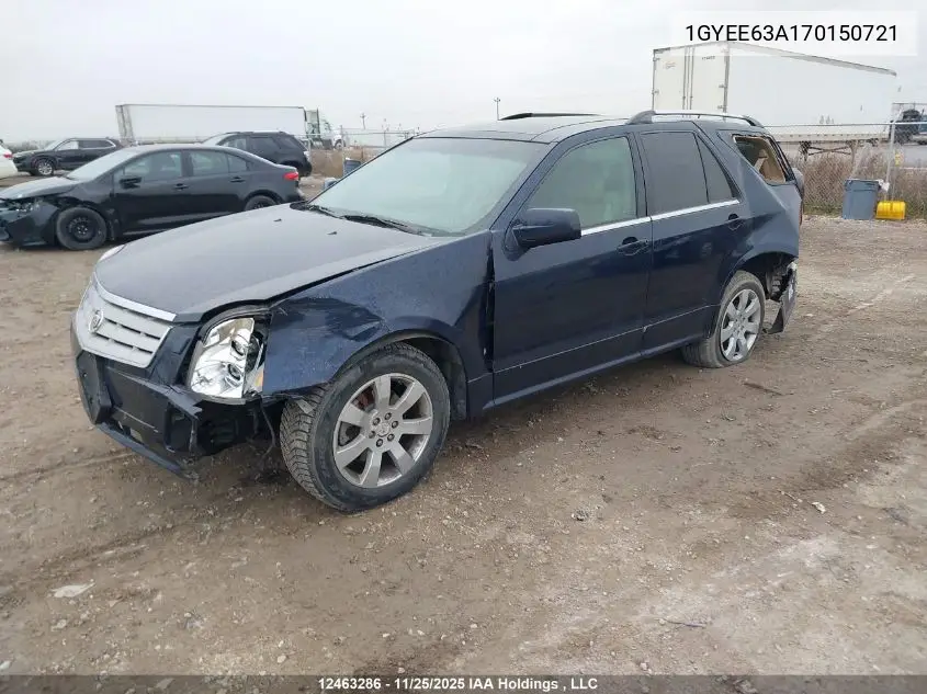 1GYEE63A170150721 2007 Cadillac Srx