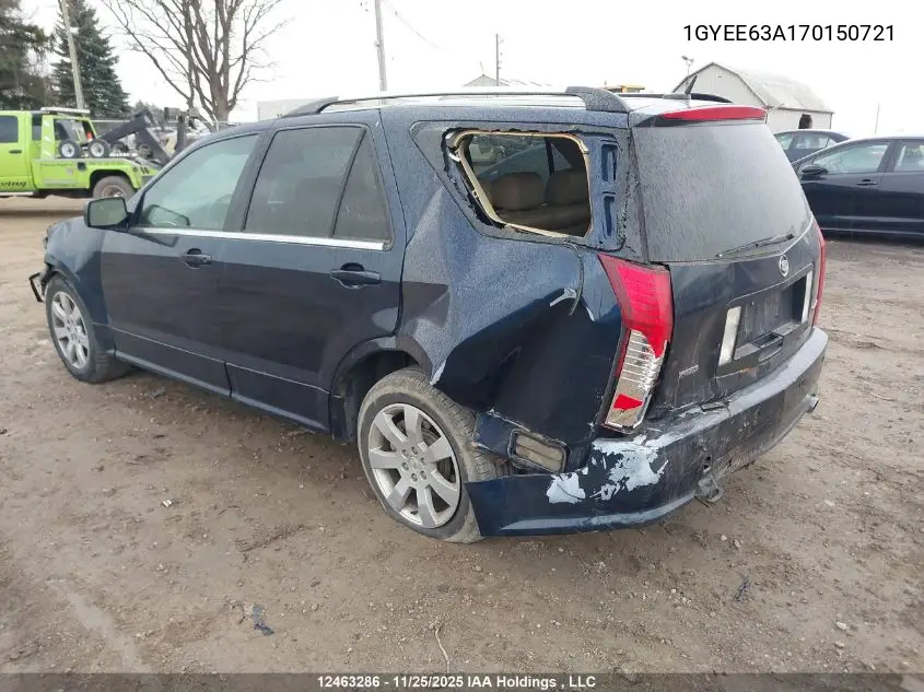 1GYEE63A170150721 2007 Cadillac Srx