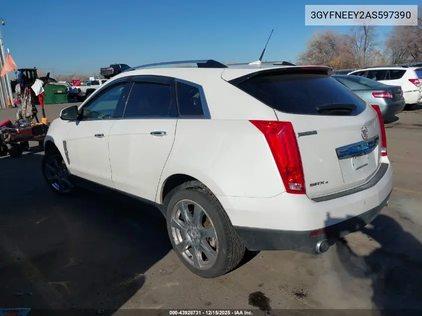 3GYFNEEY2AS597390 2010 Cadillac Srx Performance Collection