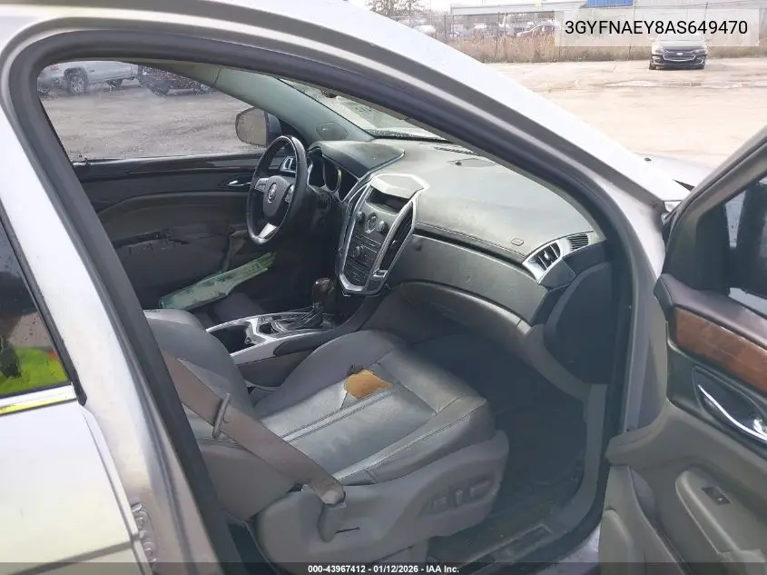 3GYFNAEY8AS649470 2010 Cadillac Srx Luxury Collection