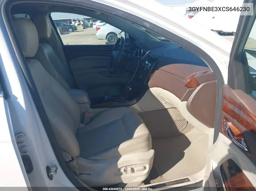 3GYFNBE3XCS646230 2012 Cadillac Srx Performance Collection