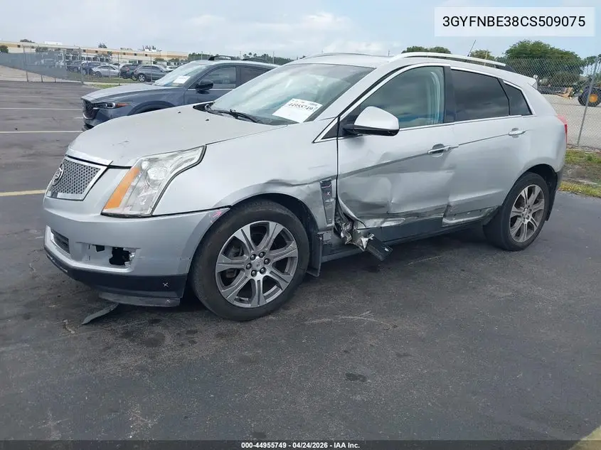 2012 Cadillac Srx Performance Collection VIN: 3GYFNBE38CS509075 Lot: 44955749