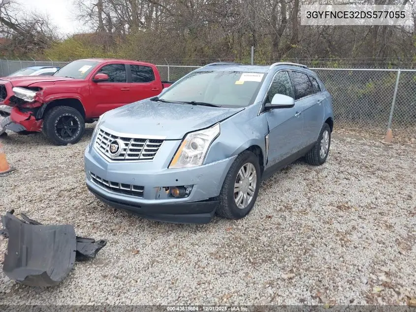 3GYFNCE32DS577055 2013 Cadillac Srx Luxury Collection
