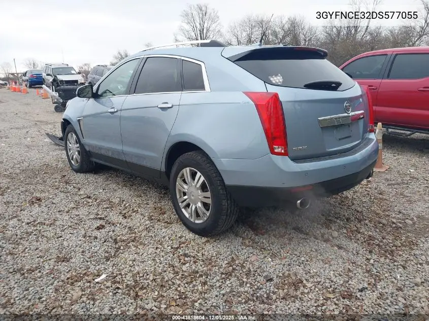 3GYFNCE32DS577055 2013 Cadillac Srx Luxury Collection