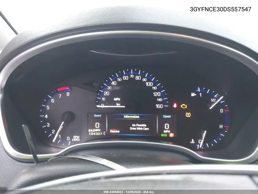 3GYFNCE30DS557547 2013 Cadillac Srx Luxury Collection