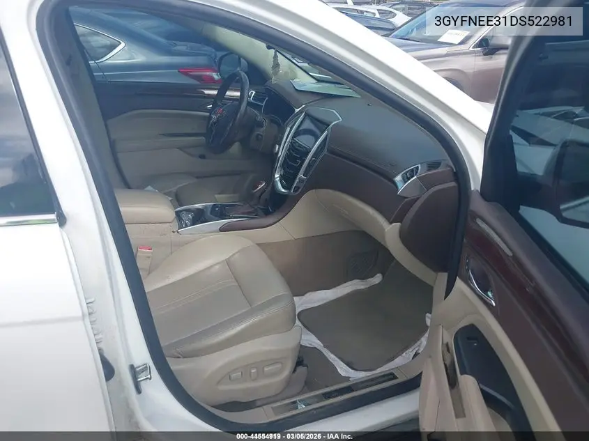 3GYFNEE31DS522981 2013 Cadillac Srx Premium Collection