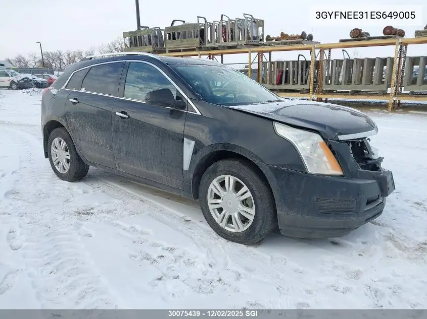 3GYFNEE31ES649005 2014 Cadillac Srx Luxury Collection