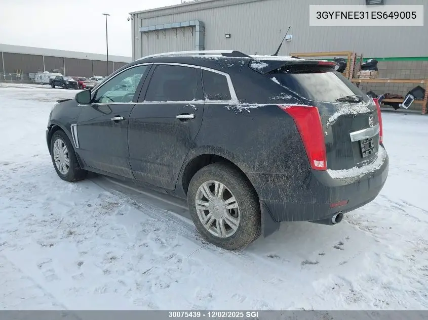 3GYFNEE31ES649005 2014 Cadillac Srx Luxury Collection