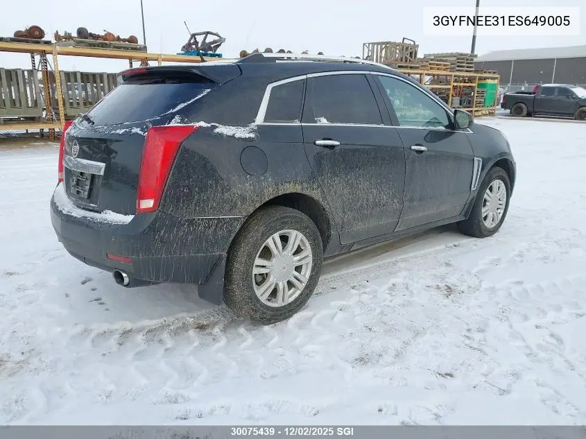 3GYFNEE31ES649005 2014 Cadillac Srx Luxury Collection