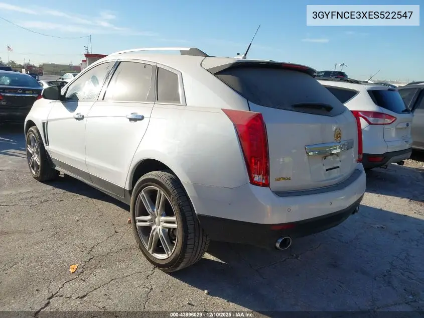 3GYFNCE3XES522547 2014 Cadillac Srx Performance Collection