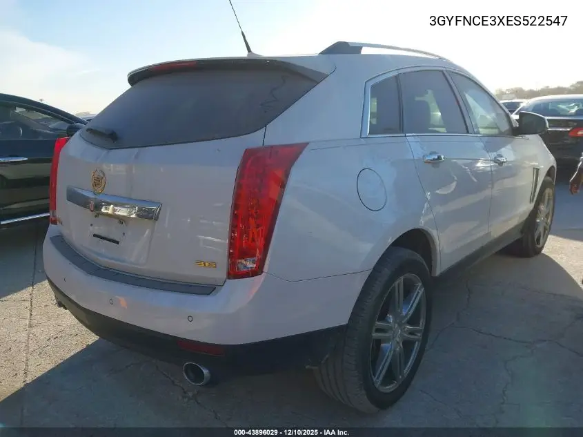 3GYFNCE3XES522547 2014 Cadillac Srx Performance Collection