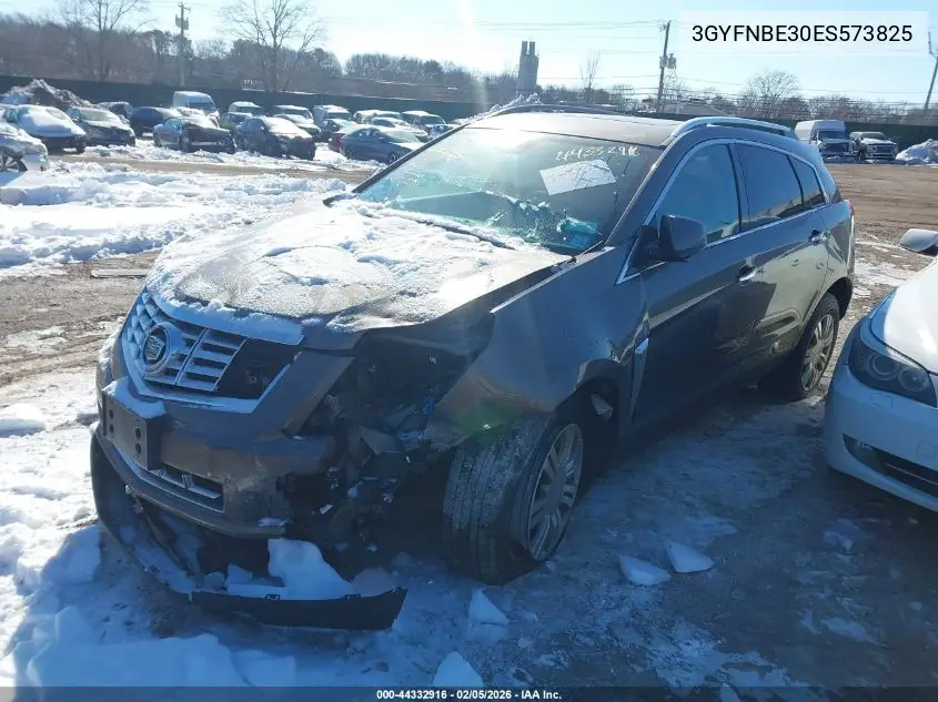 3GYFNBE30ES573825 2014 Cadillac Srx Luxury Collection