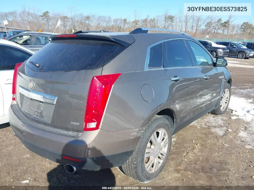 3GYFNBE30ES573825 2014 Cadillac Srx Luxury Collection