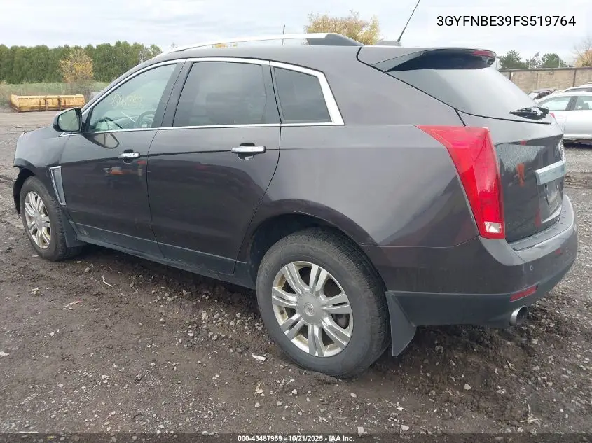 3GYFNBE39FS519764 2015 Cadillac Srx Luxury Collection