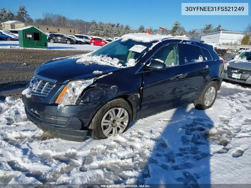 3GYFNEE31FS521249 2015 Cadillac Srx Luxury Collection