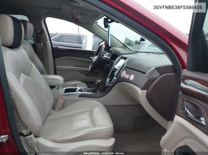 3GYFNBE38FS586436 2015 Cadillac Srx Luxury Collection