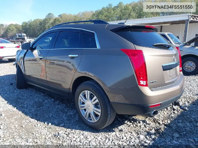 3GYFNAE34FS551550 2015 Cadillac Srx Standard