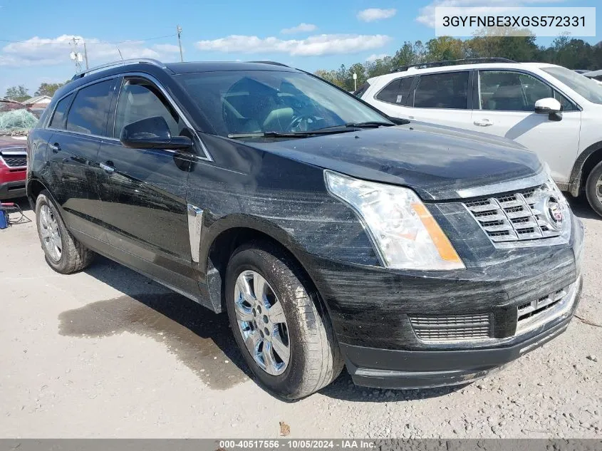 3GYFNBE3XGS572331 2016 Cadillac Srx Luxury Collection