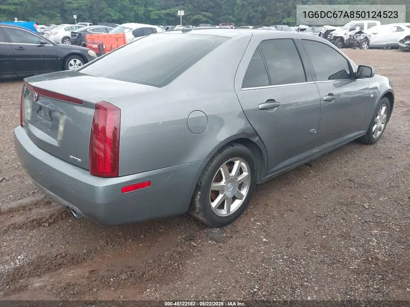 2005 Cadillac Sts V8 VIN: 1G6DC67A850124523 Lot: 45122182