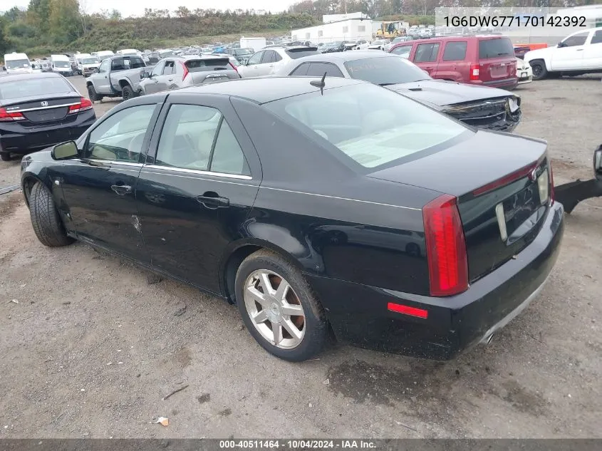 1G6DW677170142392 2007 Cadillac Sts V6