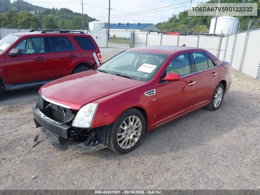 1G6DA67V590123232 2009 Cadillac Sts V6