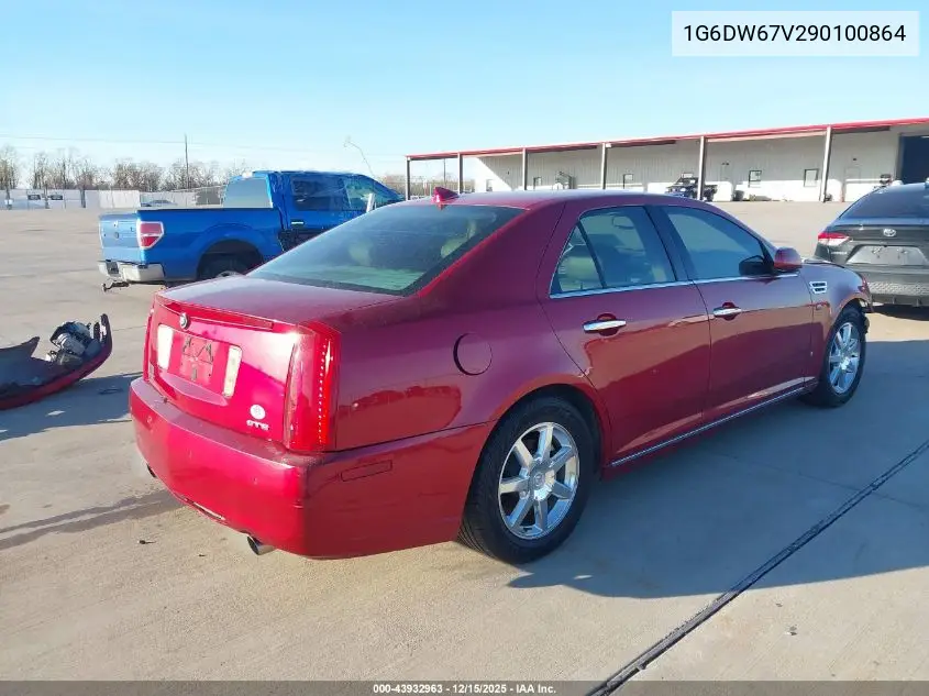 1G6DW67V290100864 2009 Cadillac Sts V6
