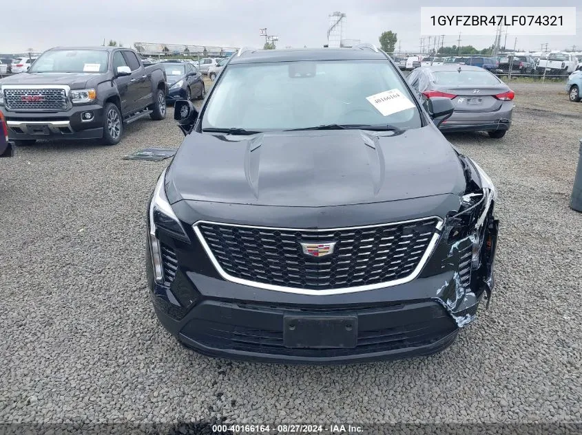 1GYFZBR47LF074321 2020 Cadillac Xt4 Awd Luxury