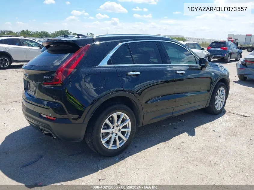 1GYAZAR43LF073557 2020 Cadillac Xt4 Fwd Luxury