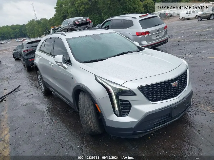 1GYFZER41MF056125 2021 Cadillac Xt4 Sport