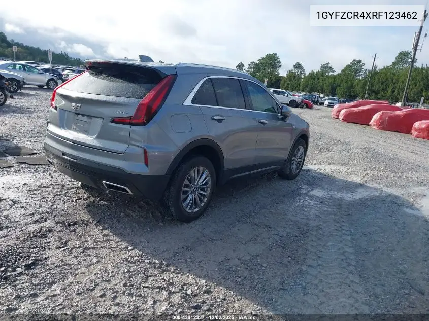 1GYFZCR4XRF123462 2024 Cadillac Xt4 Fwd Premium Luxury