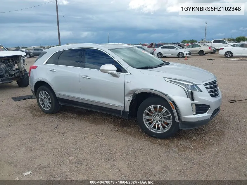 1GYKNBRS6HZ102348 2017 Cadillac Xt5 Luxury