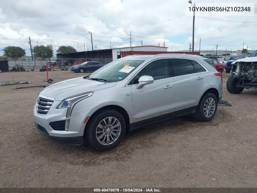 1GYKNBRS6HZ102348 2017 Cadillac Xt5 Luxury