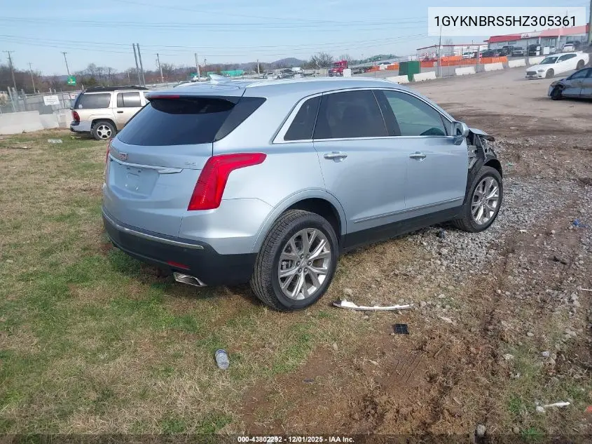 1GYKNBRS5HZ305361 2017 Cadillac Xt5 Luxury