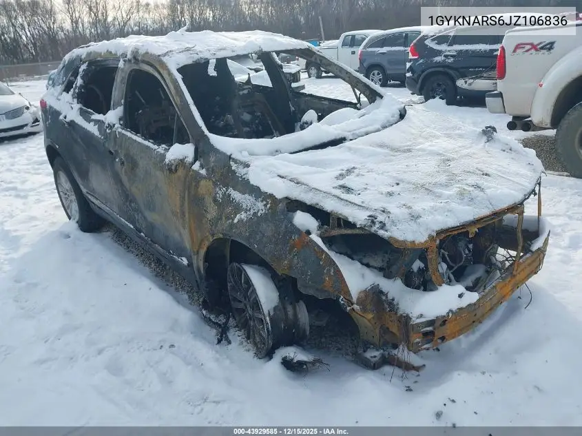 1GYKNARS6JZ106836 2018 Cadillac Xt5 Standard