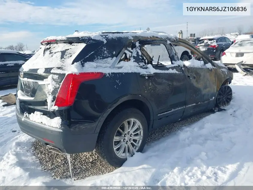 1GYKNARS6JZ106836 2018 Cadillac Xt5 Standard