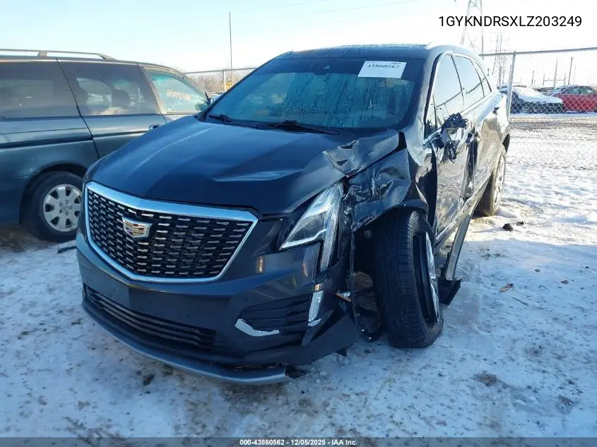 1GYKNDRSXLZ203249 2020 Cadillac Xt5 Awd Premium Luxury