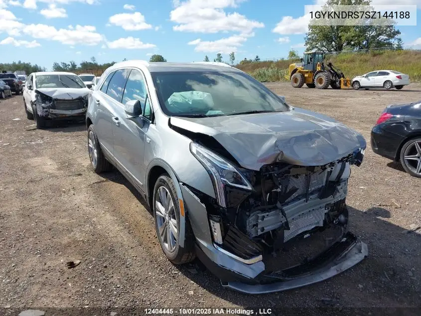 1GYKNDRS7SZ144188 2025 Cadillac Xt5