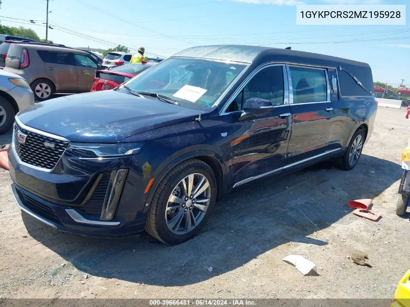 1GYKPCRS2MZ195928 2021 Cadillac Xt6 Fwd Premium Luxury