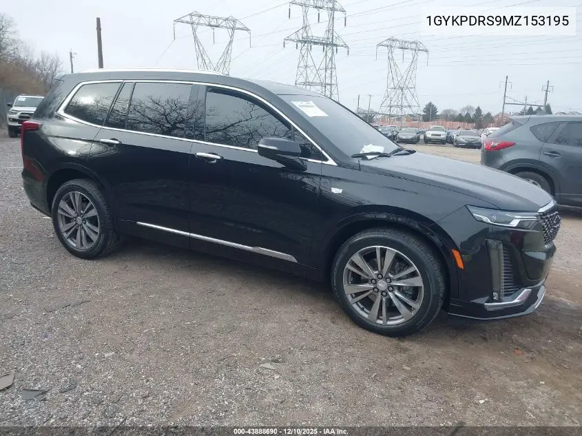 1GYKPDRS9MZ153195 2021 Cadillac Xt6 Awd Premium Luxury