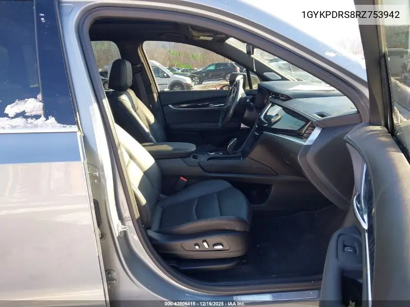 1GYKPDRS8RZ753942 2024 Cadillac Xt6 Awd Premium Luxury