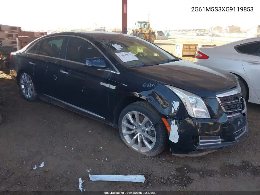 2G61M5S3XG9119853 2016 Cadillac Xts Luxury Collection